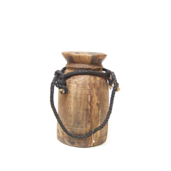 Wazon z drewna egzotycznego Dzban 24x14cm